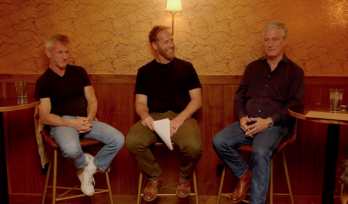 Sean Penn and Robert OBrien fireside chat moderated by Jake Harriman
